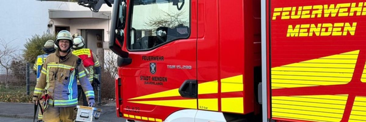FW Menden: Brand im Gebäude - keine Verletzten an Heiligabend