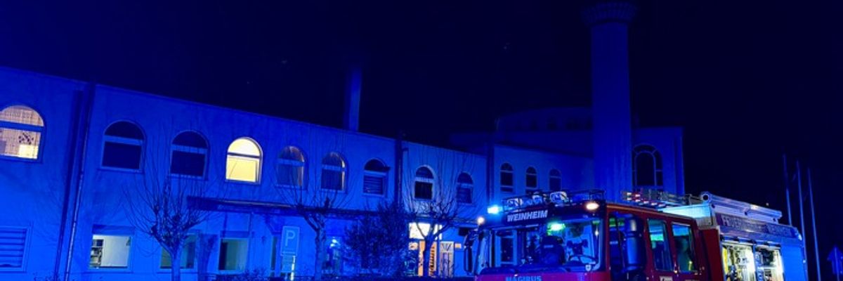 FW Weinheim: Rauch in Küche sorgt für Feuerwehreinsatz in der Moschee