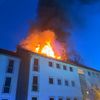 FW Paderborn: Dachstuhlbrand in der Lösekestraße