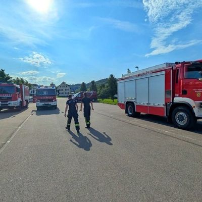 FW Stockach: Gefahrstoffzug Stockach: Bereit für den Ernstfall - Intensive Übung sichert Schutz der Bevölkerung