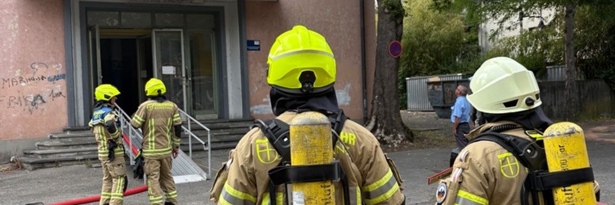 FW Konstanz: Brand in Übergangswohnheim