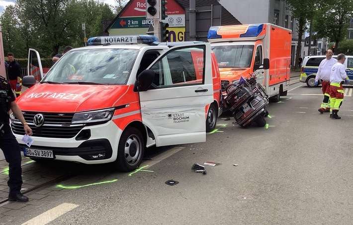 FW-BO: Verkehrsunfall mit Motorrad
