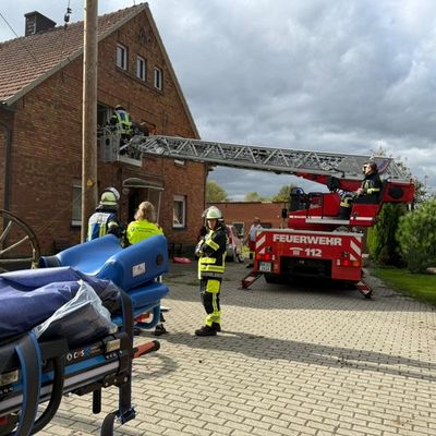 FW-Schermbeck: Zeitkritische Unterstützung Rettungsdienst und RTH