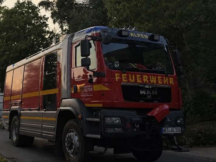 FW Alpen: Nächtliche Brandmeldeanlagealarme in Xantener Pflegeeinrichtung