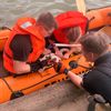 FW-DT: Jungschwan aus misslicher Lage gerettet