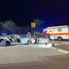 FW Weinheim: Mercedes und BMW verunfallen auf der Westtangente