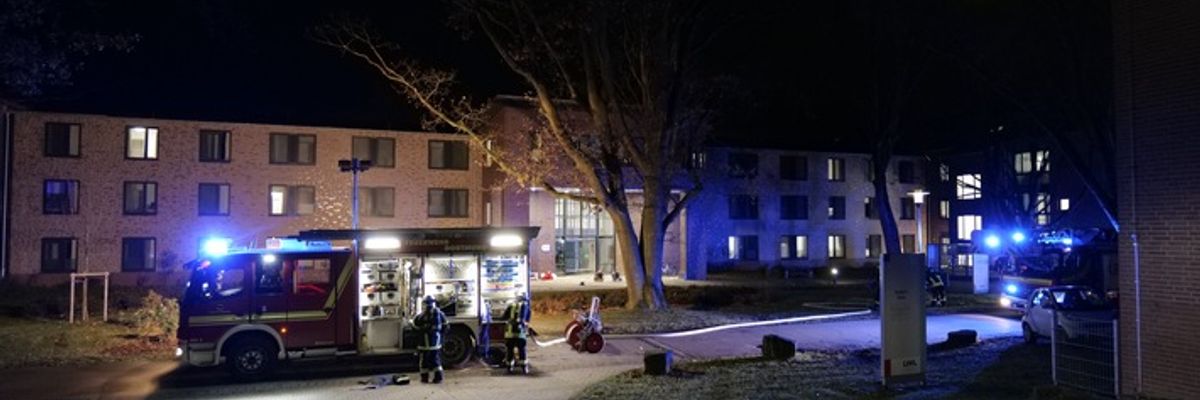 FW-DO: Brand in Patientenzimmer des LWL-Klinikums Dortmund-Aplerbeck - Feuer schnell unter Kontrolle