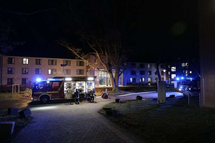 FW-DO: Brand in Patientenzimmer des LWL-Klinikums Dortmund-Aplerbeck - Feuer schnell unter Kontrolle