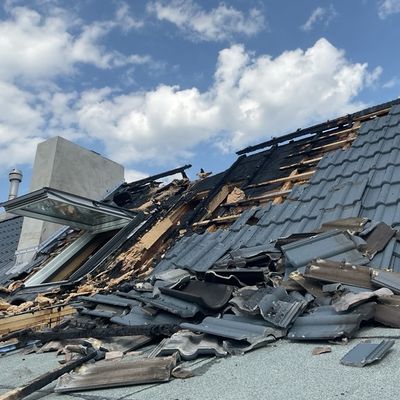 FW-DO: Dachstuhlbrand im Kreuzviertel - niemand wurde verletzt