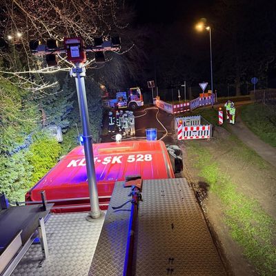 Feuerwehr Kalkar: Garagenbrand in Kalkar