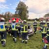 FW-WRN: Verkehrsunfall auf der Lünener Straße - Feuerwehr rettet verletzten Fahrer aus Pkw