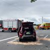 FW-AUR: Mehrere Verletzte nach Aufprall auf Landesstraße 34