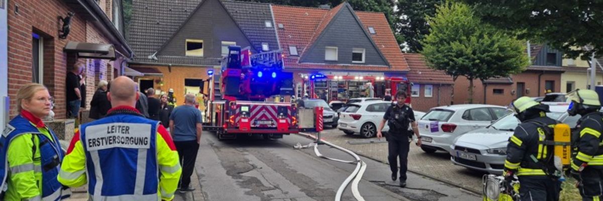 FW Datteln: Wohnungsbrand
