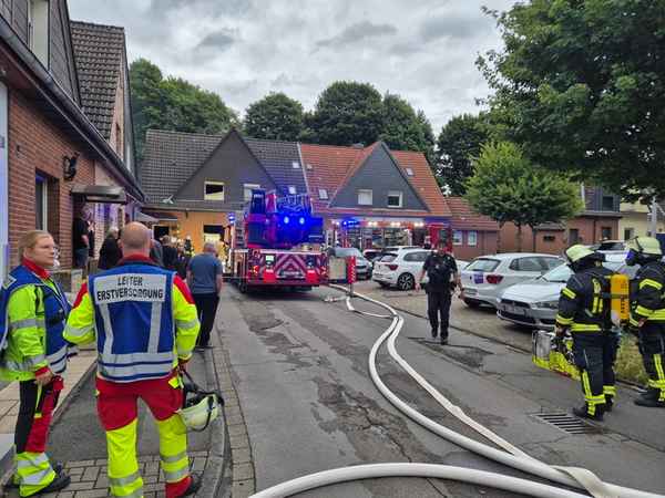 FW Datteln: Wohnungsbrand