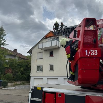 FW Allensbach: Unwetterlage mit zahlreichen Einsätzen im Gemeindegebiet