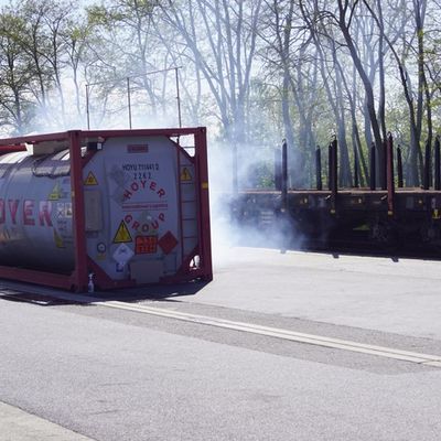 FW Mechernich: ABC-Übung am 26. April 2025 im Chemiepark Knapsack Hürth