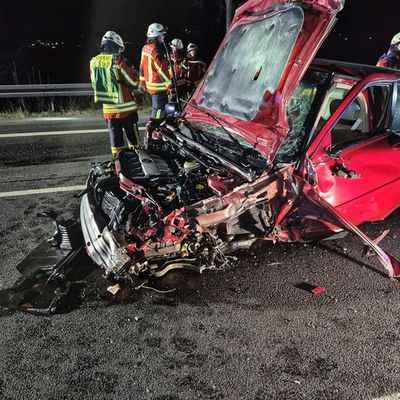 FW Stockach: Verkehrsunfall auf der Autobahn