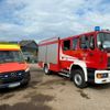 FW-AUR: Personenrettung nach Unfall auf Hof