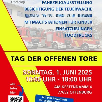 FW-OG: Genau 11 Jahre später - Tag der offenen Tore in Offenburg
