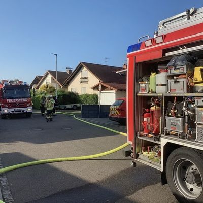 Feuerwehr Weil: Kellerbrand im Ortsteil Märkt