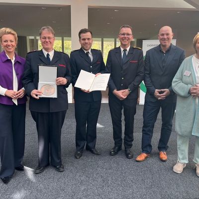 FW-Velbert: Musikzug der Freiwilligen Feuerwehr Velbert erhält ProMusica Plakette des Bundespräsidenten