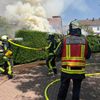FW-BO: Rauchentwicklung in Garagenhof - Zwei Personen leicht verletzt