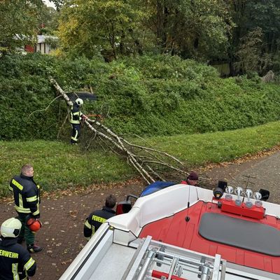 FW-AUR: Stadtfeuerwehren beseitigen diverse Unwetterschäden