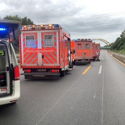 FW-GE: Verkehrsunfall auf BAB2