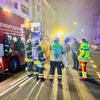 FW Pforzheim: Brand in einer Lackiererei