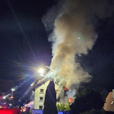 KFV Sigmaringen: Brand Mehrfamilienhaus