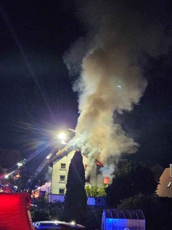 KFV Sigmaringen: Brand Mehrfamilienhaus