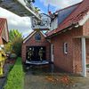 FW-Greven: Garagenbrand greift auf Wohnhaus über.