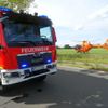 FW Sonsbeck: Gemeldeter PKW-Brand nach Verkehrsunfall