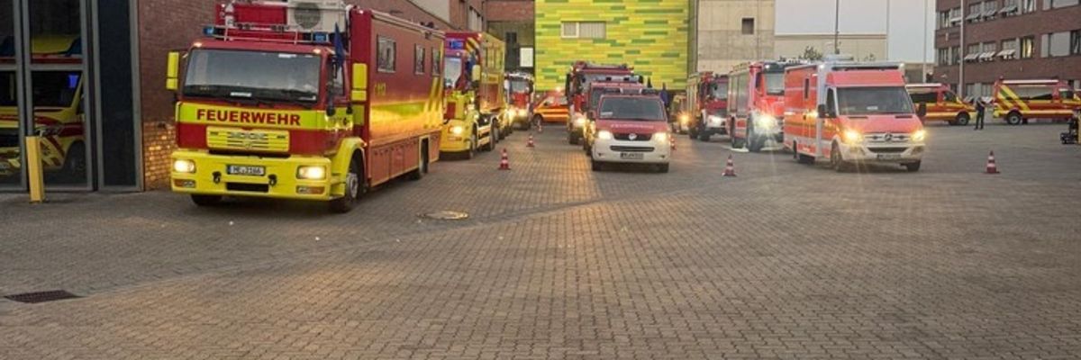 FW Ratingen: Ratinger Einsatzkräfte unterstützen bei Waldbrand im Kreis Düren