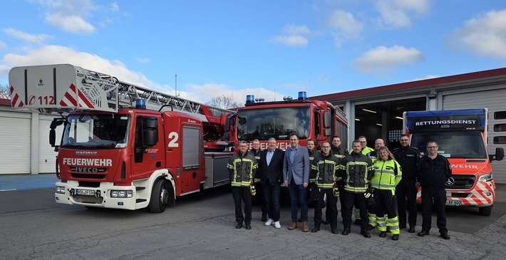 FW-AR: Neuer Fachausschussvorsitzender bedankt sich bei der Feuerwehr und wünscht frohe Weihnachten