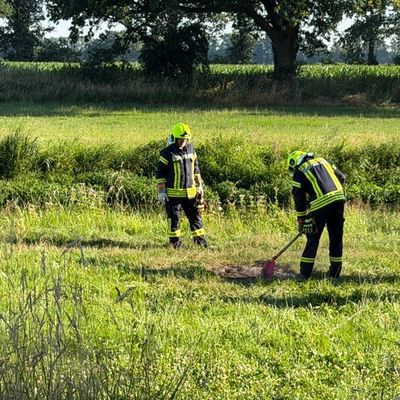 FW Flotwedel: Unbeaufsichtigtes Lagerfeuer an der Aller - Feuerwehr warnt vor hoher Brandgefahr
