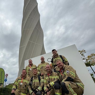 FW Konstanz: FW Konstanz sichert sich Platz 3 beim Towerrun in Rottweil