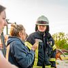 FW-KLE: Realistische Einsatzübung der Freiwilligen Feuerwehr Bedburg-Hau am Landgasthof "Westrich" vermittelt Wissen und Sicherheit