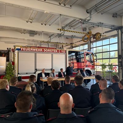 FW-Dorsten: Neue Brandmeister verstärken die Feuerwehr Dorsten
