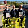 FW Ratingen: Zwei neue Brandmeister für die Feuerwehr Ratingen