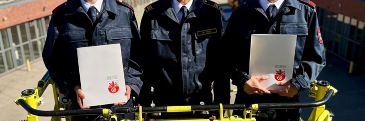 FW Ratingen: Zwei neue Brandmeister für die Feuerwehr Ratingen