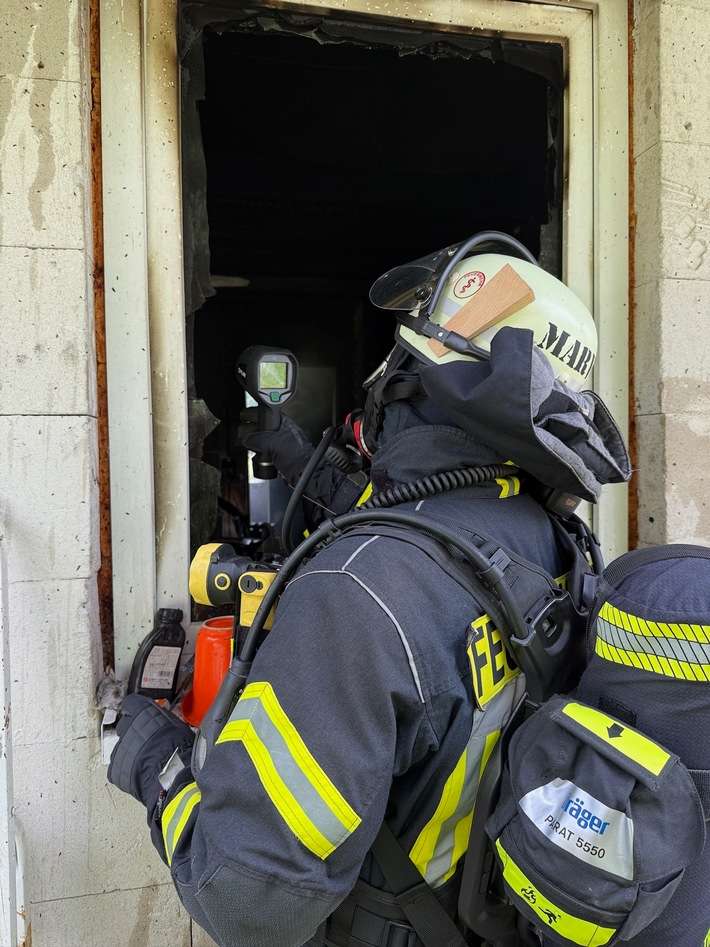 FW-SE: Feuer zerstört Bungalow