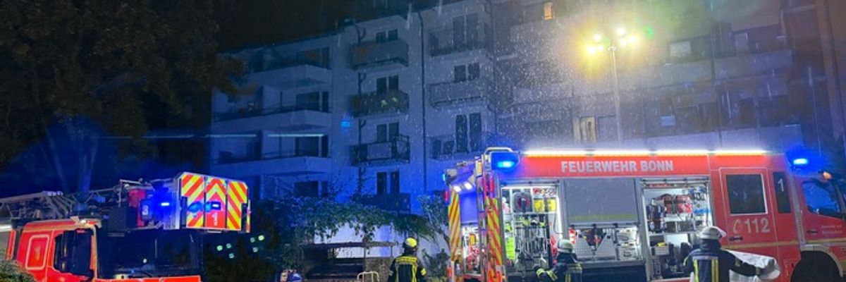 FW-BN: Brand in der Küche eines Wohnheims, Bonn-Nordstadt