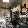 FW-WAF: Feuer in KFZ Werkstatt