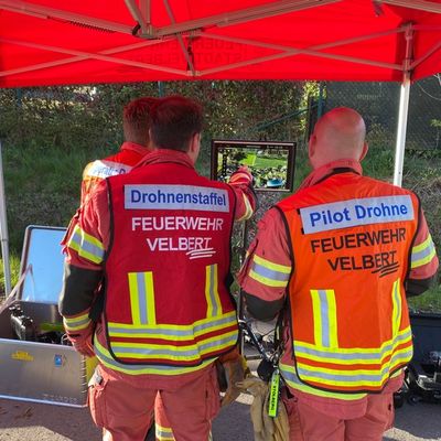 FW-Velbert: Waldbrand in Velbert-Neviges