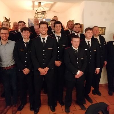 LRA-Ravensburg: Hauptversammlung der Feuerwehrabteilung Schomburg. Mit Bernd Steigenberger und Johannes Altherr wurden zwei ehemalige Abteilungskommandanten verabschiedet.