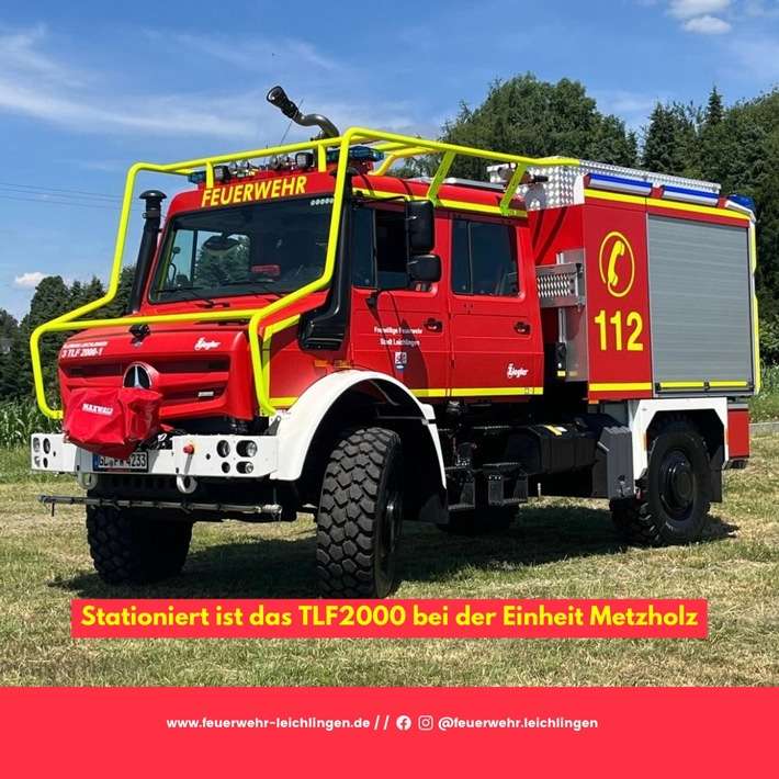 FW Leichlingen: Offizielle Übergabe: Drei neue Fahrzeuge und ein Rettungsboot / Indienststellung TLF2000, Rettungsboot, Kommandowagen und LF20-KatS