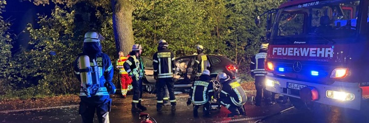 FW-Schermbeck: PKW Unfall