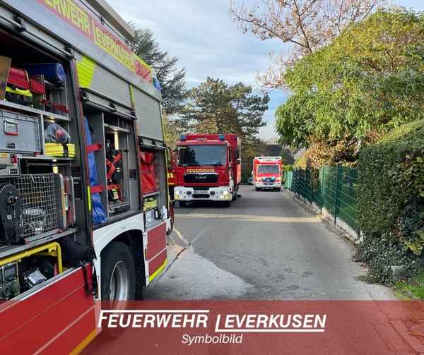 FW-LEV: Brand in einer Lagerhalle