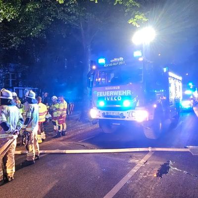 FW-KLE: Nächtlicher Brand in Seniorenheim